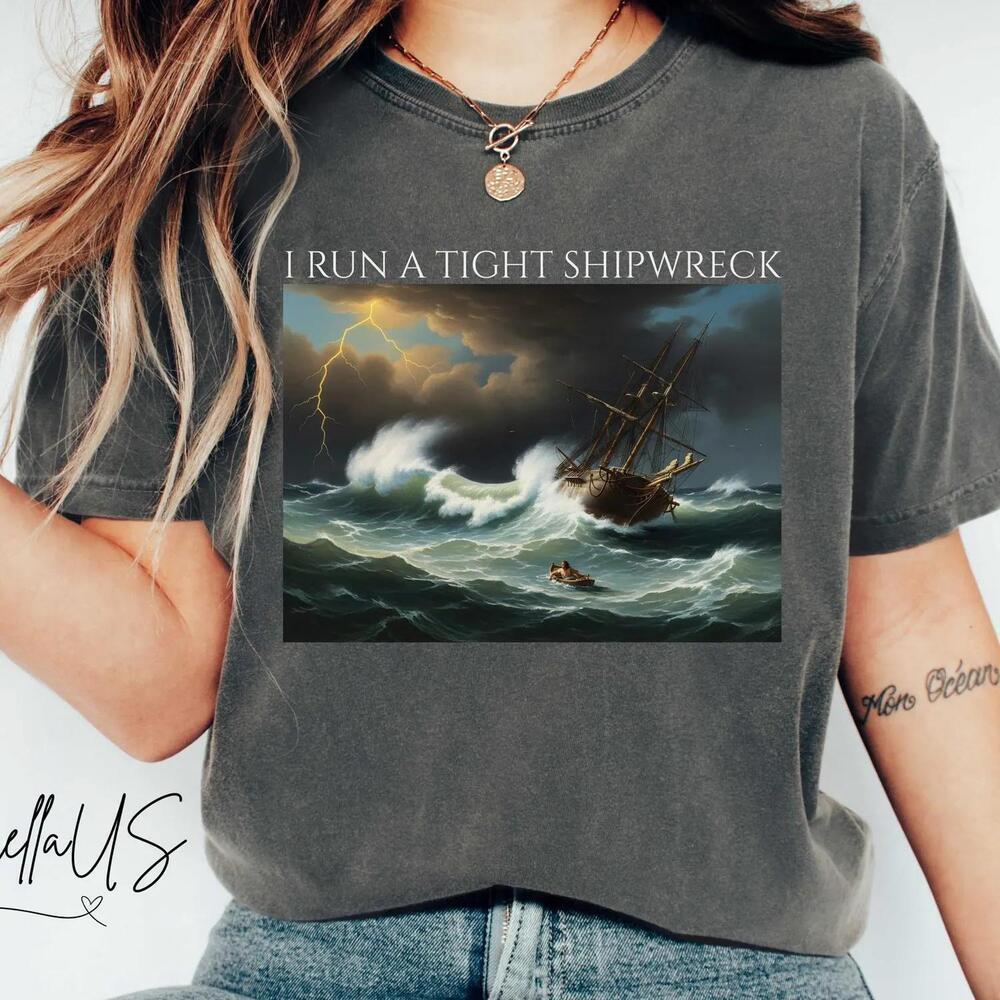 I Run A Tight Shipwreck Shirt, Mom Shirt, Mothers Day Shirt